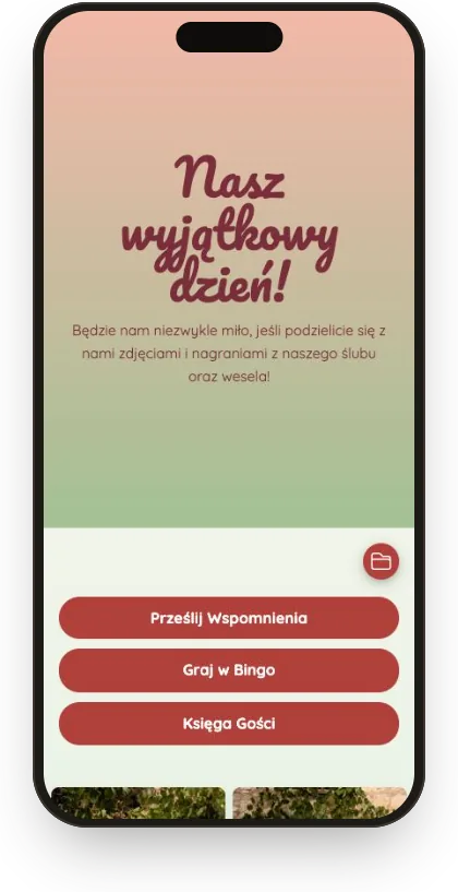 Galeria gości w szablonie Łąka kwietna